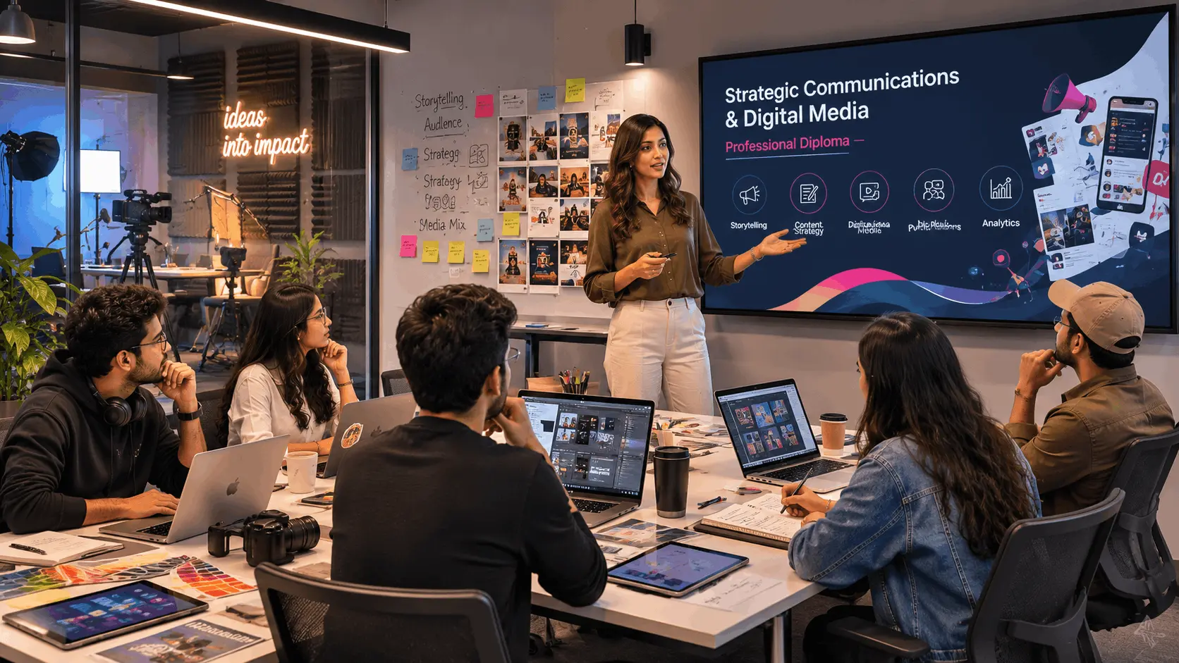 Certificate in Strategic Communications & Digital Media